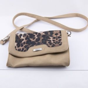 Tan Small Cross Body Grace Adele Bag Purse